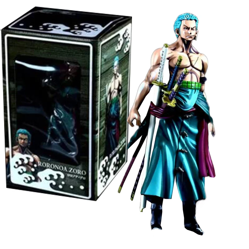 

15cm Anime One Piece Manga Color Roronoa Zoro MSP Three Swordsman Action Figure CollectionPVC Model Toys for Boy Christmas Gift