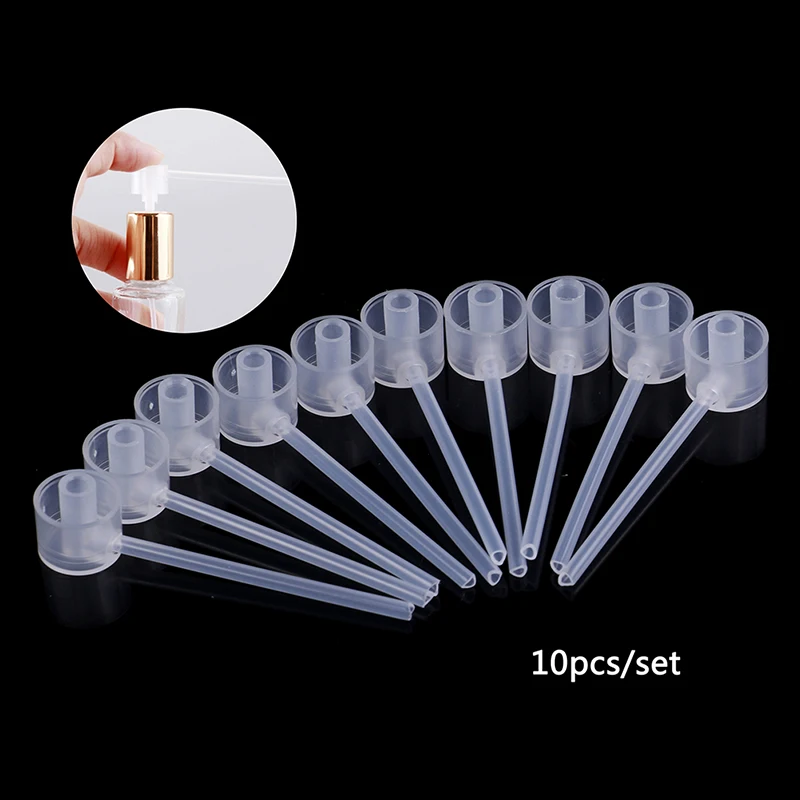 10Pcs Portable Perfume Refill Tool Travel Diffuser Funnels Cosmetic Pump Dispenser New sprayer refill pump bottle Filling device | Красота и