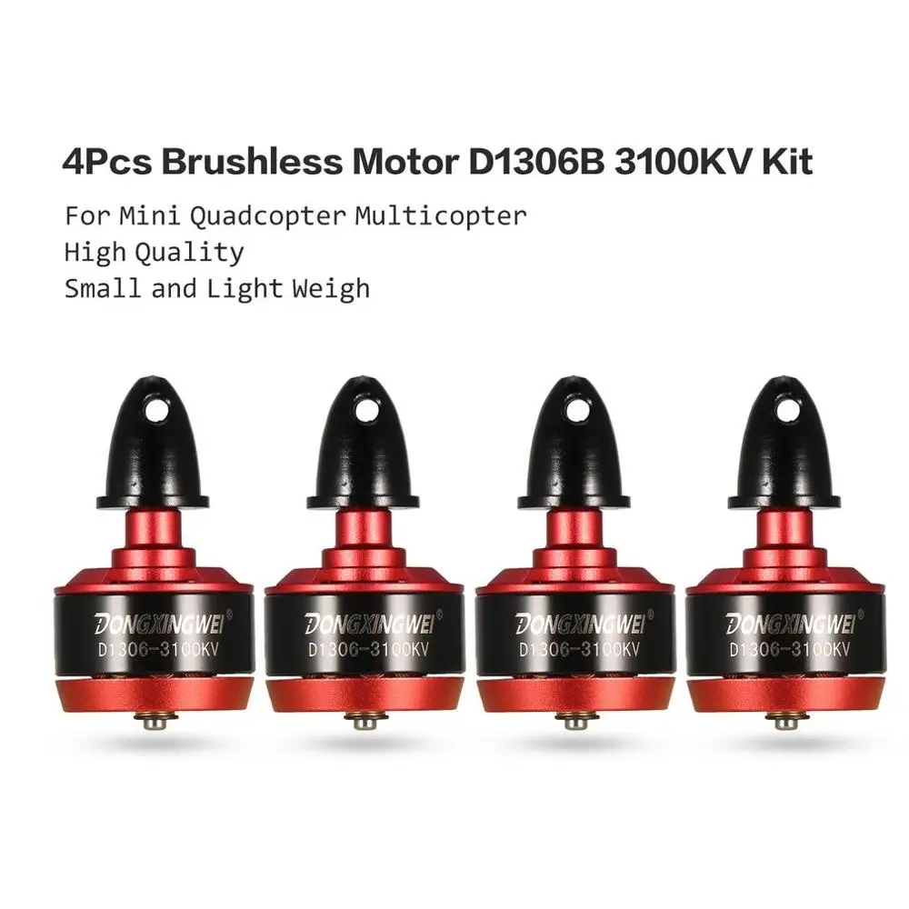 1306 3100KV 2 4s бесщеточный двигатель для Diatone 150 180 210 квадрокоптера мультикоптера CW & CCW