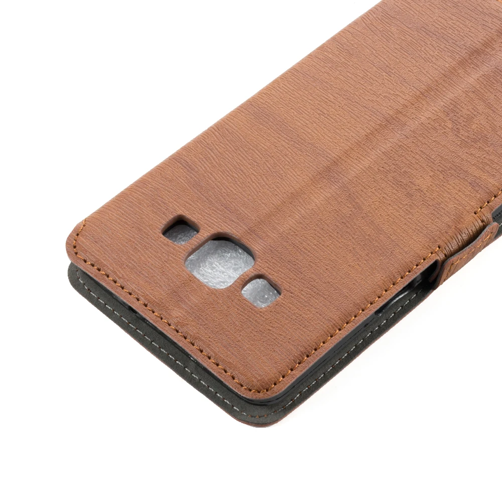 Чехол из искусственной кожи для Samsung Galaxy A3 2015 откидной J3 2016 чехол с окошком книжки