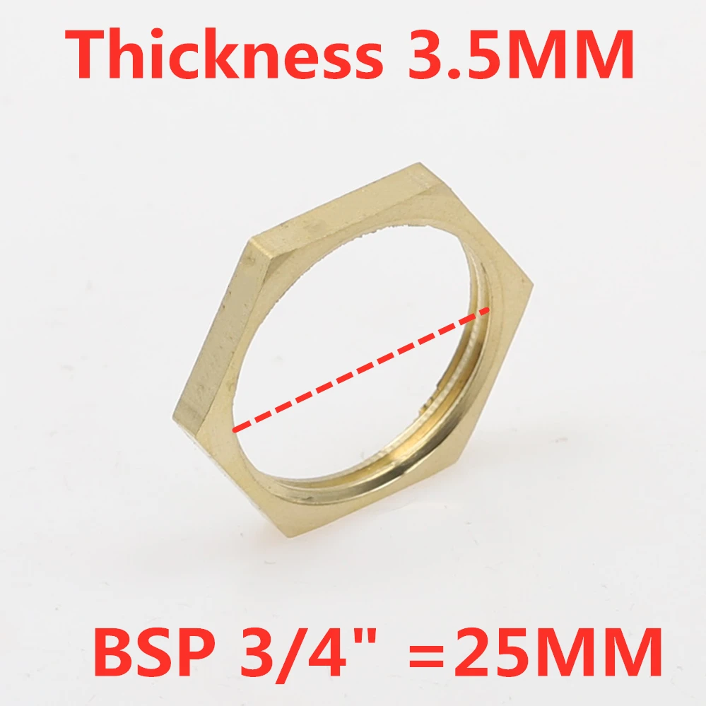 1 шт. медные шестигранные гайки фитинги для труб 1/" 1/4" 3/" 1/2" 3/4 внутренняя резьба шестигранный хвостовик крышка - Цвет: 06
