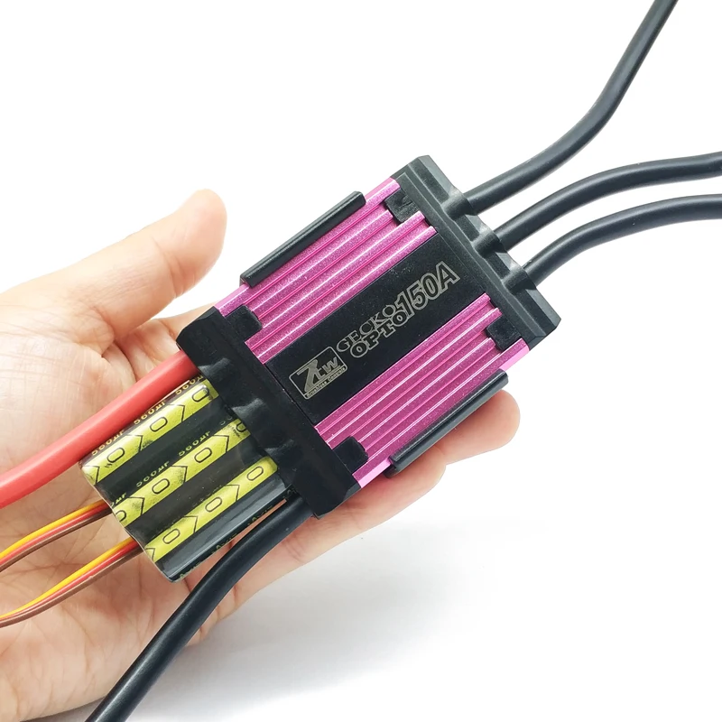 ZTW Gecko 150A OPTO HV бесщеточный электронный регулятор скорости для дистанционного