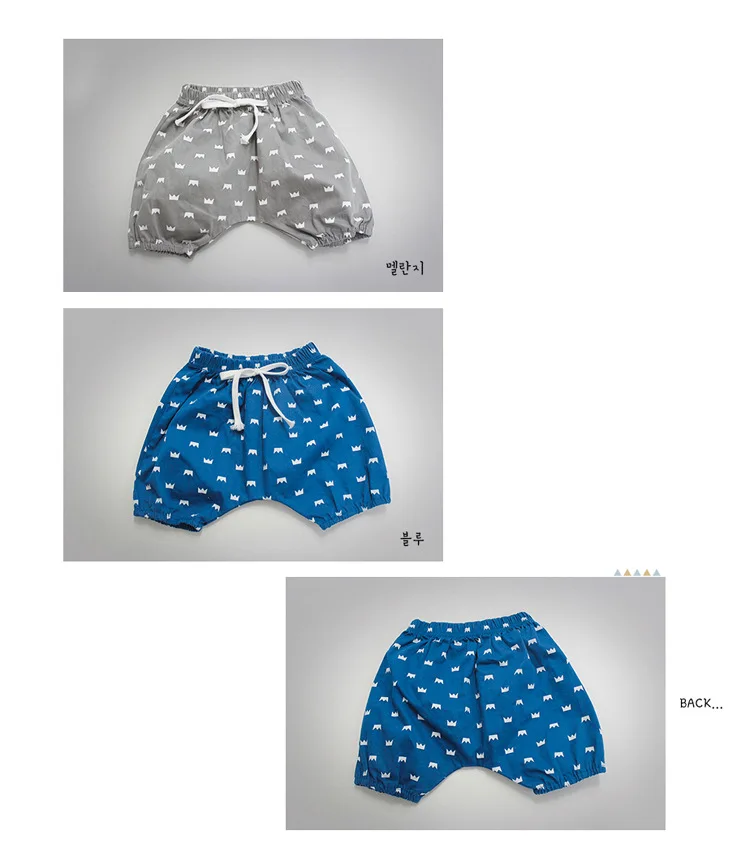 Шорты для девочек хлопковые короткие штаны лета детские свободные простые милые