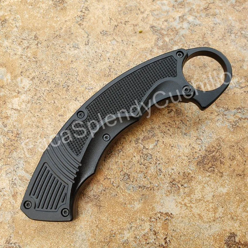 Нож-карамбит Komodo Dragon Тактический карманный складной клинок двойного действия из