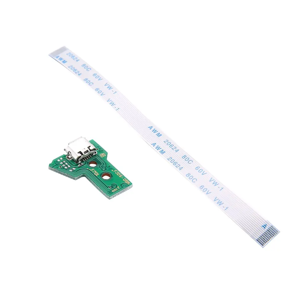 Разъем USB для зарядки плата контроллера PS4 запасные части геймпада 011 030 040