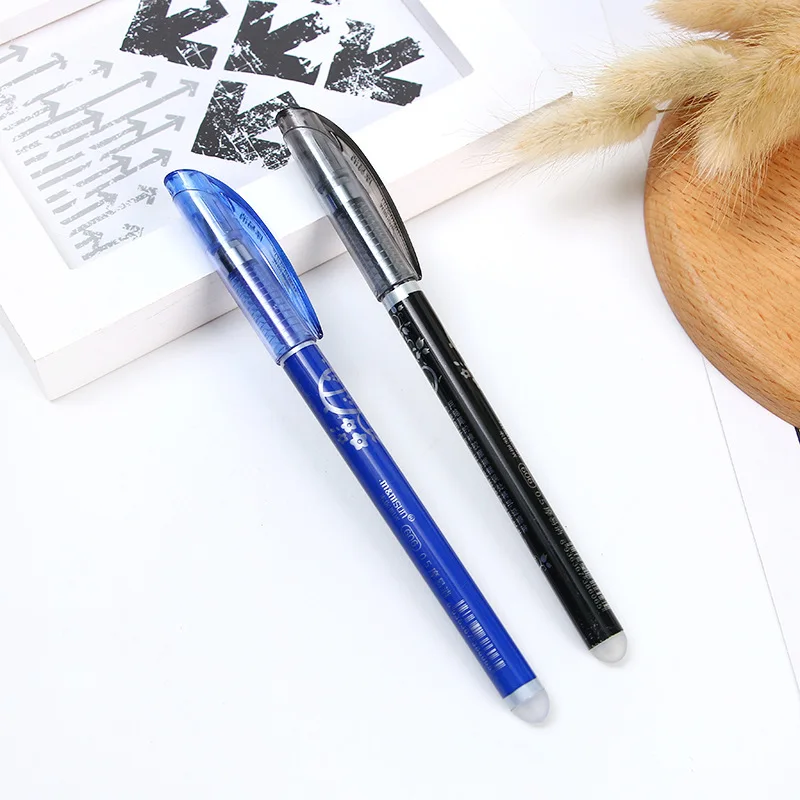 1 шт. стираемая ручка 0 5 мм милые Волшебные кавайные ручки с принтом гелевые для