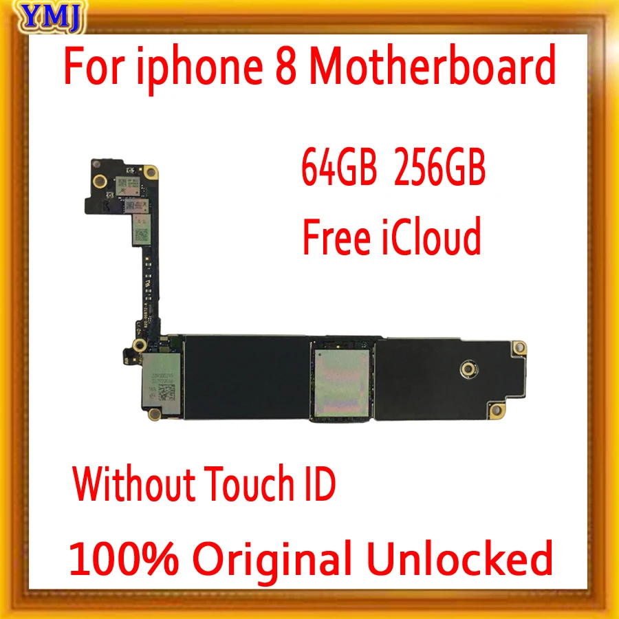 Материнская плата для iPhone 8 разблокированная материнская с/без Touch ID 100% оригинал