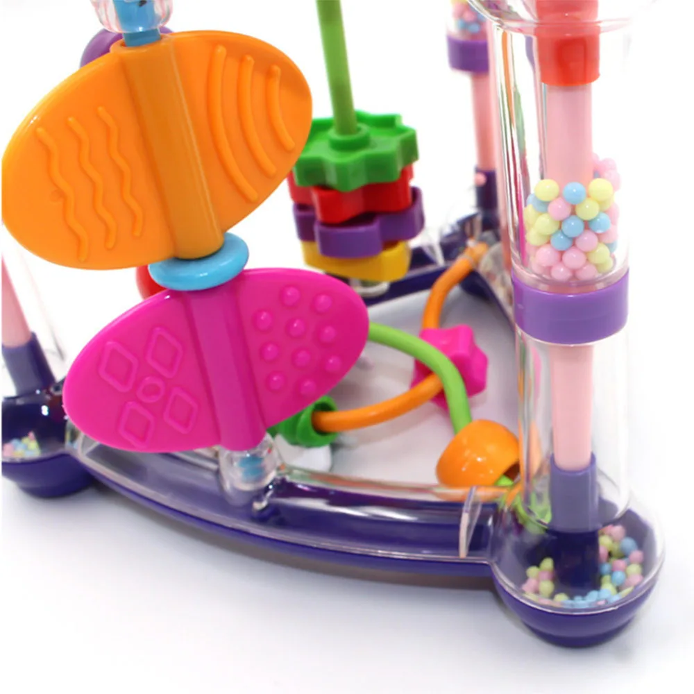 Infant Development Educational Hanging Toys Baby Activity Play Cube Toys ABS Plastic Safety Non-toxic For Newborn Rattle Toy