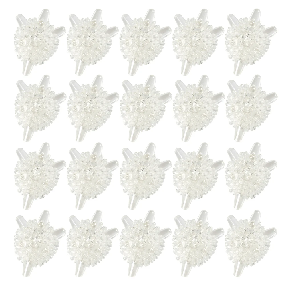 Прозрачный твердый мяч для стирки обеззараживание анти обмотка завязанная