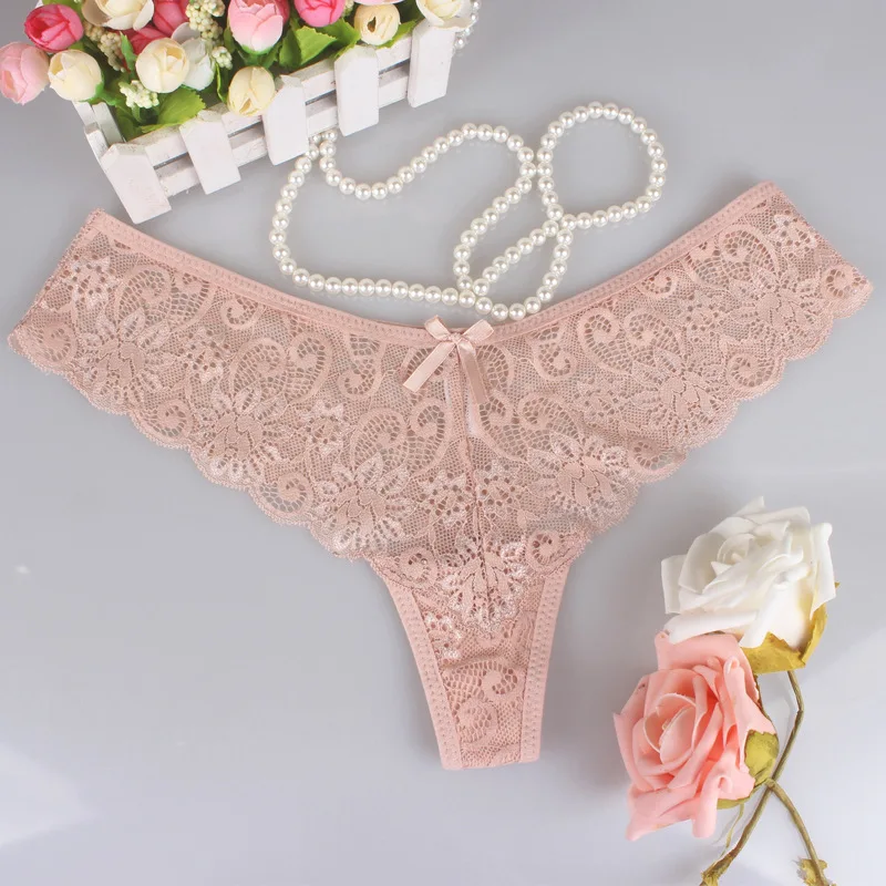 

Q Lace Panties Women Fashion Cozy Pure Color Underwear Women High Quality Underpant Low Waist Intimates Hot Sale
