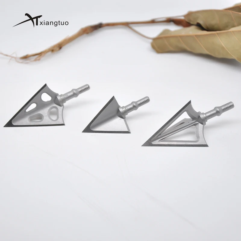 6 шт. стрельба из лука фиксированный 100 наконечники для стрел Grain Broadheads острая