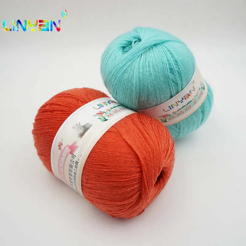 3 шт. * 50 г пряжа для вязания Hermelin флокирующая нить ручной вязки ручного шерстяная