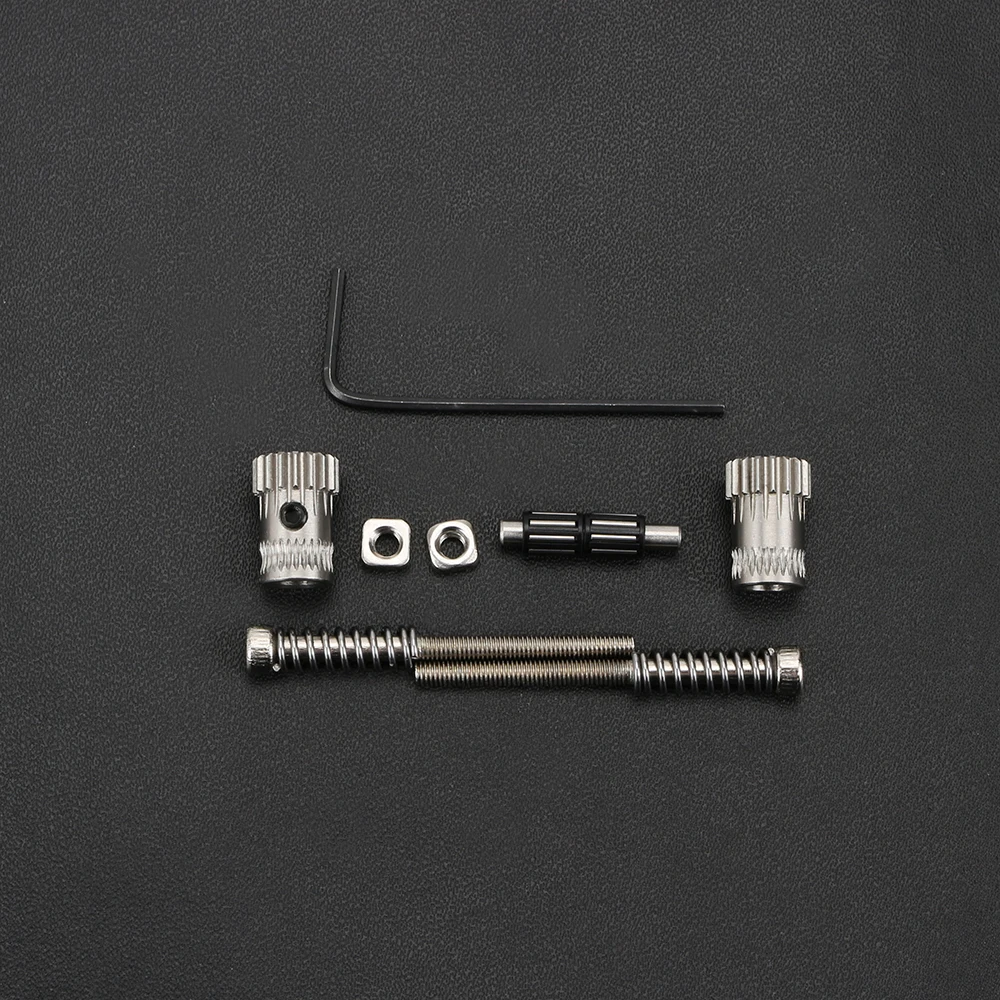 

3D printer parts Extruder Driving Gears Btech Dual Gears With 2pcs Extruder Springs For DIY Prusa i3 mk2/mk2.5/mk3 3D Printer