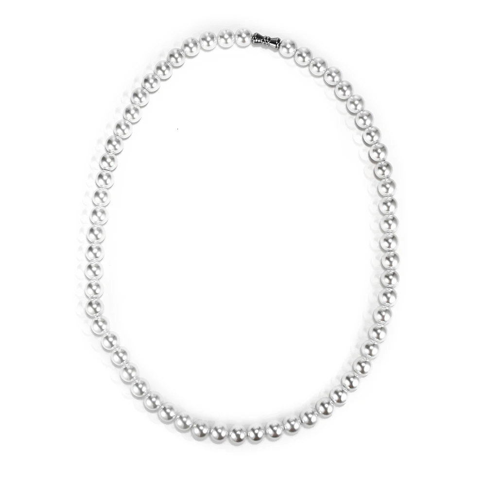 RIR Классическое Белое колье с жемчужиной очарование Изысканные Белые бусы Любовь