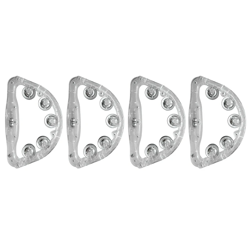 

Ручной перкуссионный Тамбурин, мигающий Тамбурин, двухрядный Тамбурин для детей и взрослых, Семейные игрушки KTV Вечерние