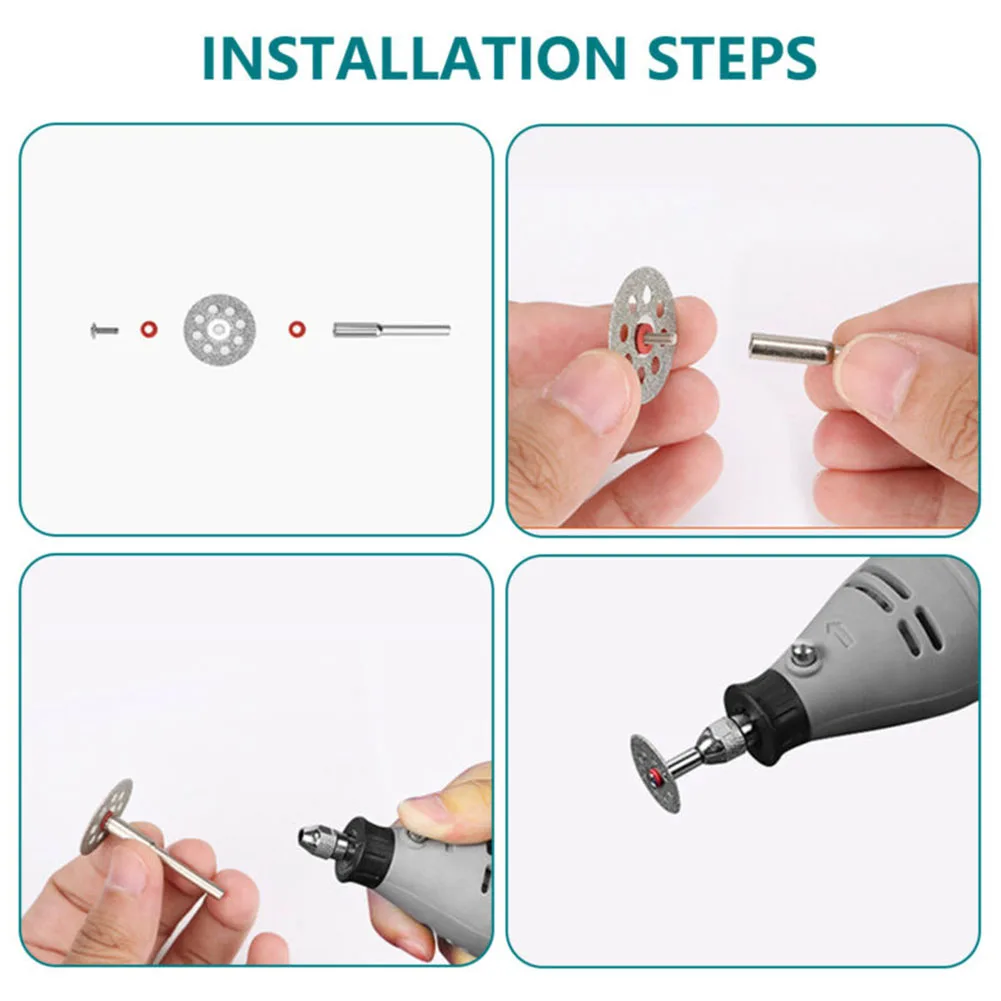 

Sanding Cutting Wheel Set Cut Off Disc Accessories Diamond Die Grinder