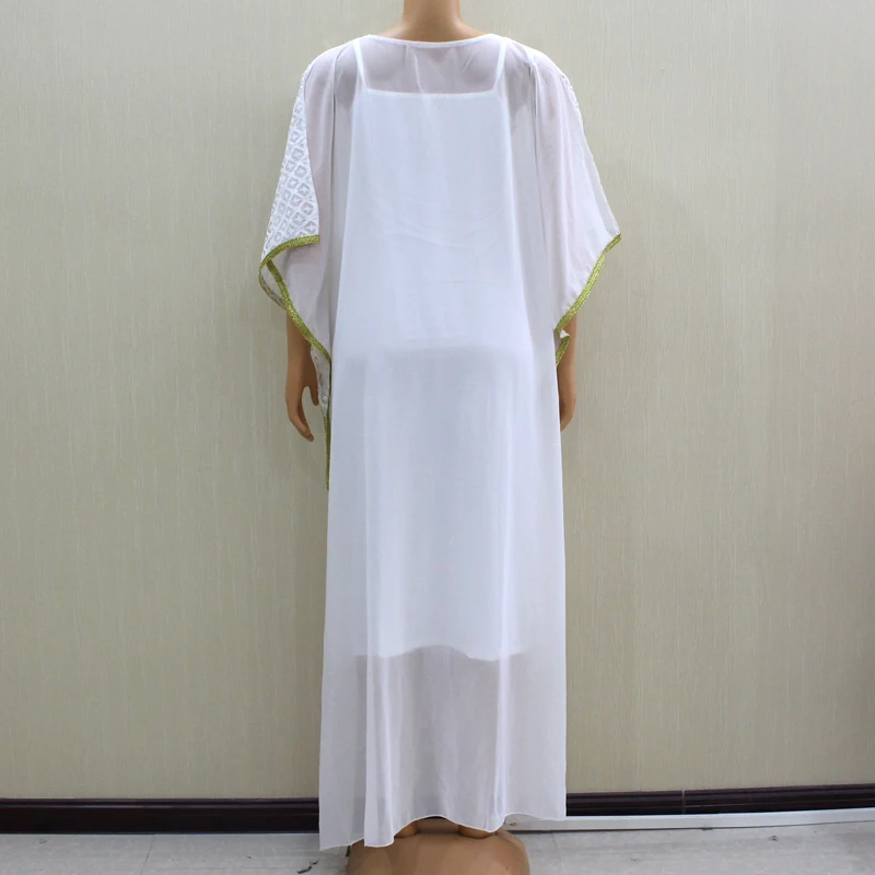 Африканские платья для женщин (2 в 1) комплект из двух частей сексуальные