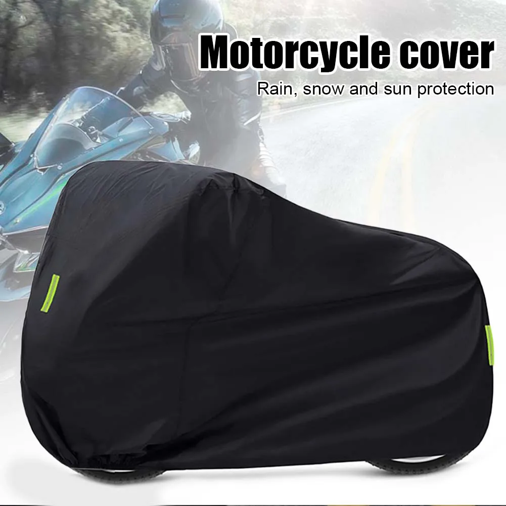 

Универсальный всесезонный водонепроницаемый чехол для мотоцикла с защитой от пыли, дождя и УФ-лучей, чехол из ткани Оксфорд для Honda, Suzuki, ...