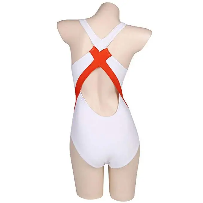 Женский костюм для Хэллоуина косплей-костюм Zero Two сексуальный комбинезон