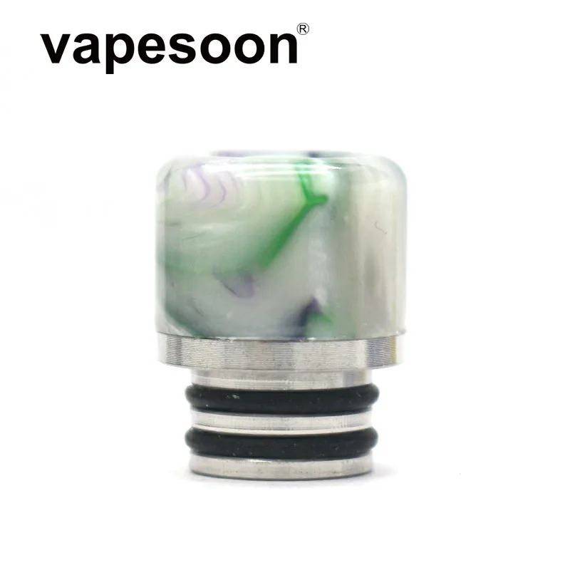 

High Quality Electronic Cigarette Accessories Resin+ SS 510 drip tips for RDA/RDTA/RTA Atomizer 510 Thread Tank