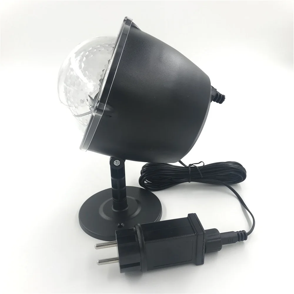 Светодиодный прожектор с эффектом снегопада светильник Открытый рождественский