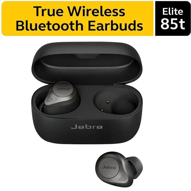 

Беспроводные наушники Jabra Elite 85t, TWS Bluetooth наушники, спортивные наушники-вкладыши с шумоподавлением, гарнитура с зарядным чехлом