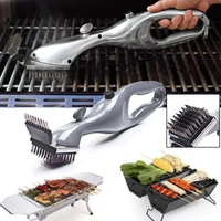 barbecue stainless steel bbq cleaning brush churrasco outdoor grill cleaner with power of steam bbq accessories cooking tools