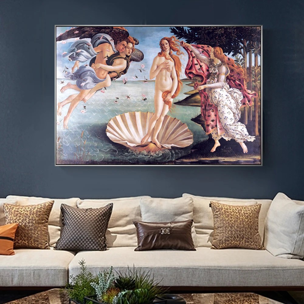 Картины с изображением дня рождения Венеры картины на стене классические