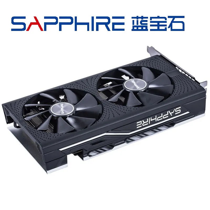 SAPPHIRE RX 580 8GB видеокарта 256Bit GDDR5 видеокарты для AMD 500 series RX580 карты DisplayPort HDMI DVI б/у |