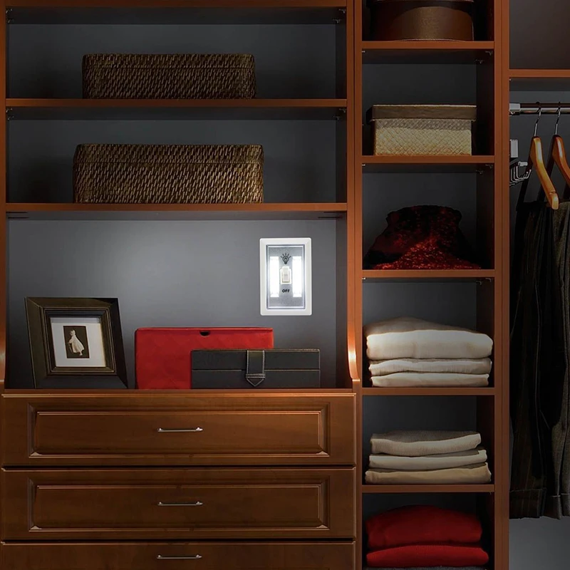 

Magnetic LED Wall Night Lights Switch Night Light Lamp Cordless Battery Operated for Garage Closet Bedroom Camping Emergency