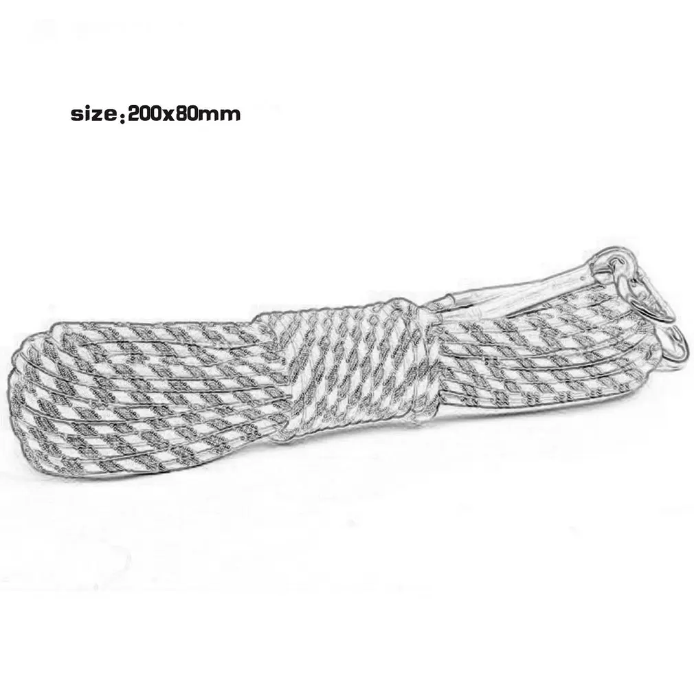

Ropes Rock Climbing Rope 8mm Diameter Outdoor Hiking Accessories High Strength Cord Safety Rope Slow Down Escape Rope 30M