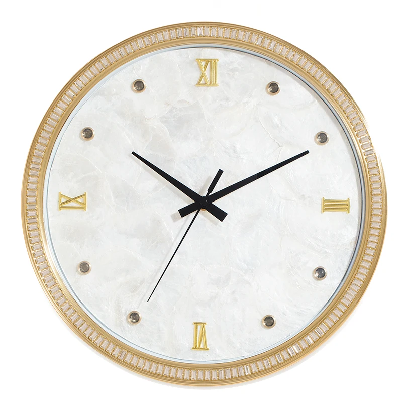 

Deer Head Wall Clock Clock American and European Style Living Room Home Fashion Atmospheric Art Clock