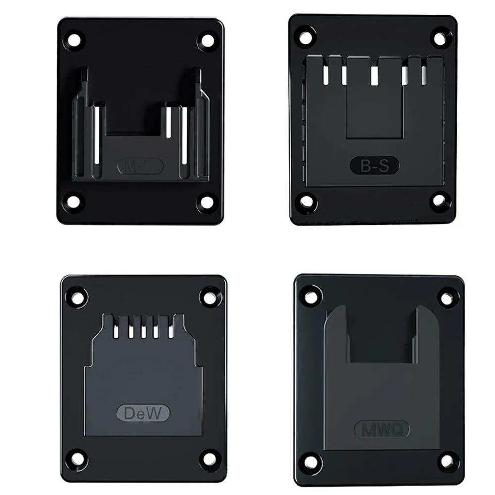 

5pc Electric Tool Holder Wall Mount Power Machine Storage Rack For Makita For Bosch For Dewalt For Milwaukee Tool Base