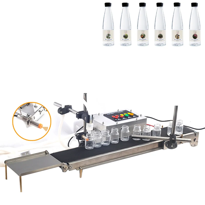 1 5 л/3 л Автоматическая электрическая конвейерная лента с одной головкой жидкий