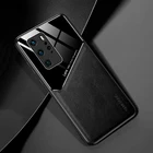 Чехол-накладка для Huawei P40 Pro, P20, P30, Mate 20 Pro, Honor 20, 10 Pro, 8X, Nova 3, 3I, 5T, 8X, Mate 20, Honor 20, кожа, магнитный