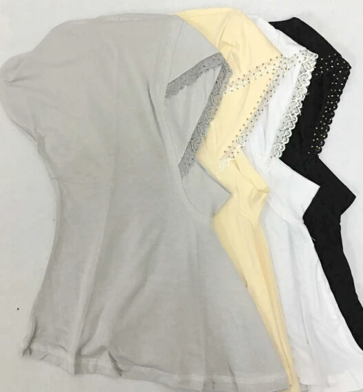 Мусульманская женская хлопковая внутренняя Кепка хиджаб мусульманский головной