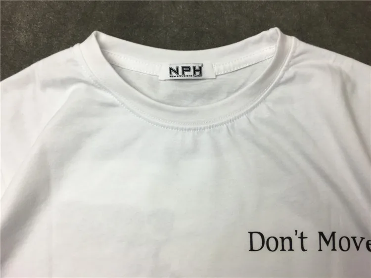 

New Novelty 19ss High Men Don't Move Gun Fire T Shirts T-Shirt Hip Hop Skateboard Parkour Street Cotton T-Shirts Tee Top #e82