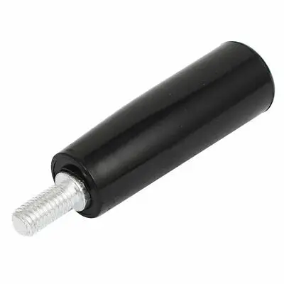 

M8 x 13mm Male Thread Handwheel Milling Machine Revolving Knob Handle Black