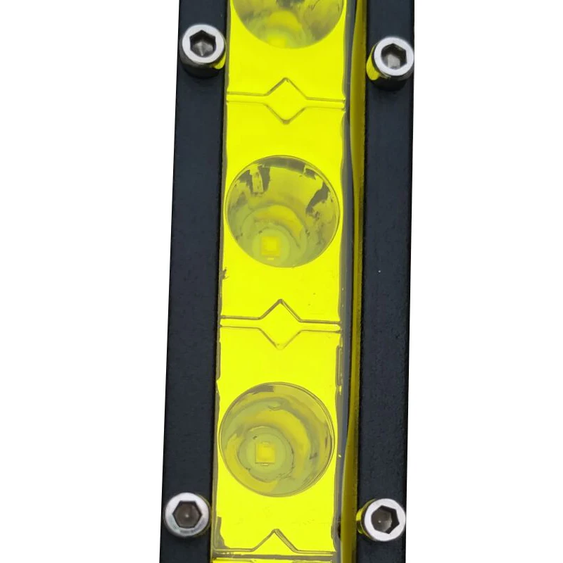 Супертонкая однорядсветодиодный Светодиодная лампа рабосветильник 20 дюймов 12 В