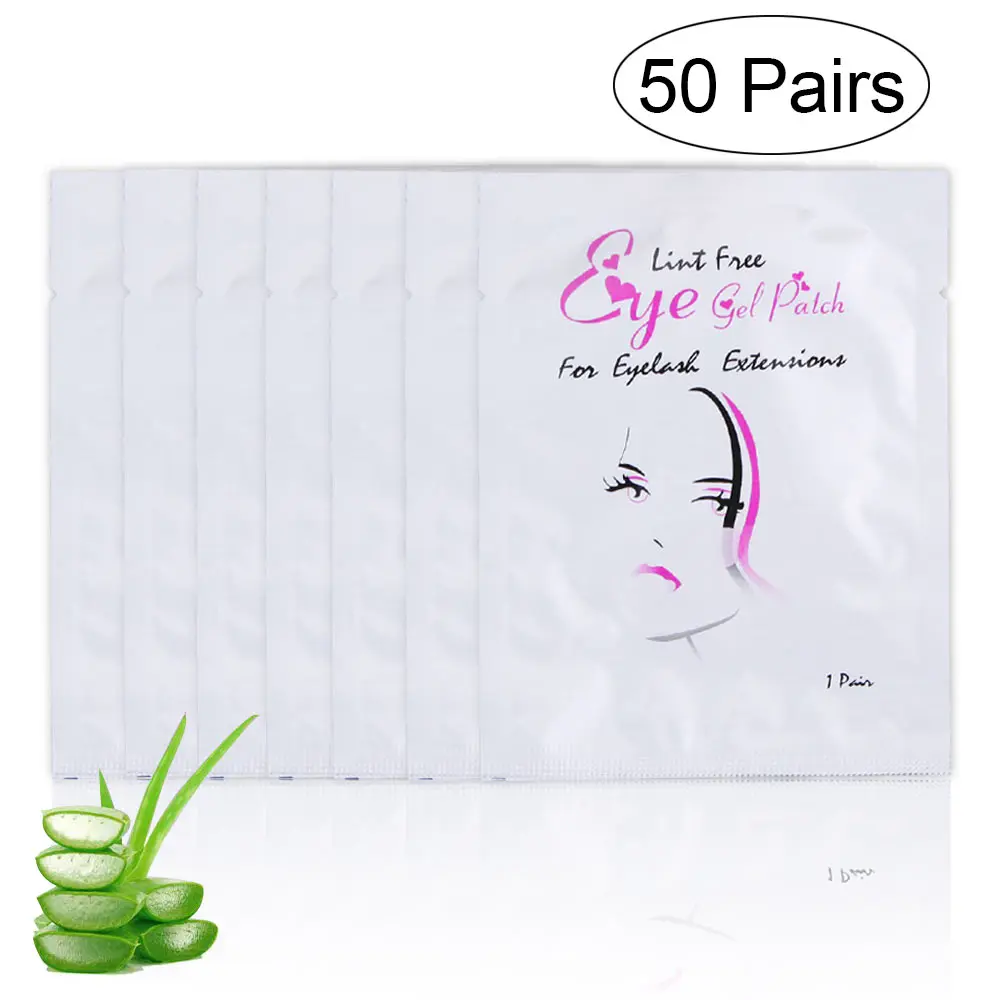 

20/50 пар Наращивание ресниц Eyepads гидрогель нашивки наращивание ресниц под подушечки для глаз ресниц наращивание наклейки для глаз слишком