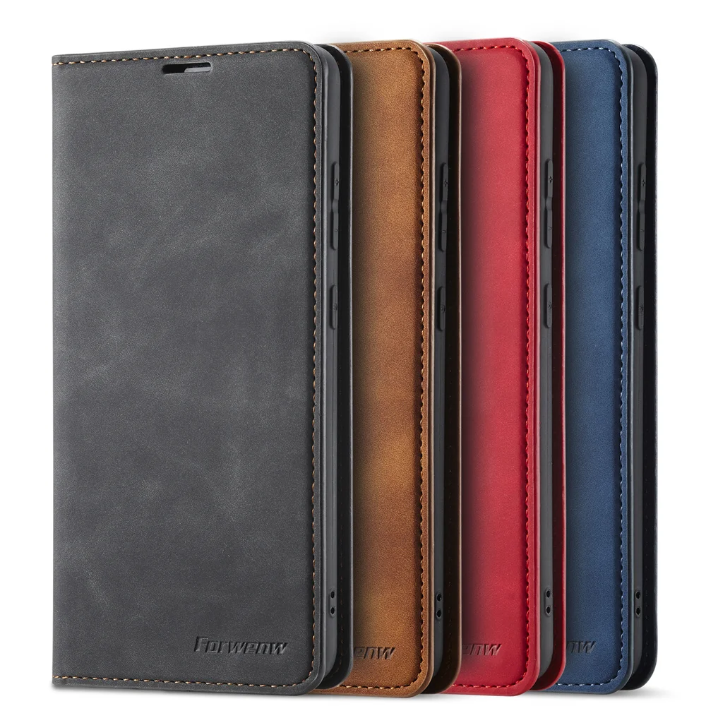 

Luxury Leather Case For Samsung A52 Flip Wallet Coque For Galaxy A72 A52 5G Cover Cards Strong Magnetic Stand Phone Bags Fundas