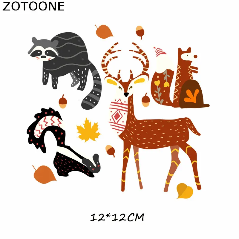 ZOTOONE, милый медведь, нашивки в форме животных, железные передачи для футболки, детский подарок, сделай сам, одежда, наклейки с милым дельфином - Цвет: 539