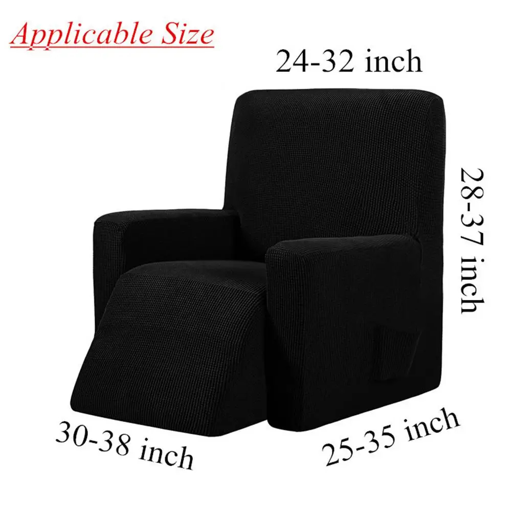 

Non-slip Recliner Chair Cover Protector Elastic All-inclusive Massage Sofa Cover Furniture Protector Armchair Soft Chair Covers