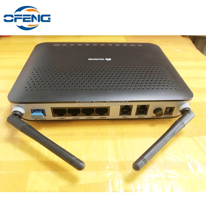 Huawei HG8245 1000 базовый Беспроводной Терминал 2 камеры + 4GE 1USB 1WiFi GPON ONU модем