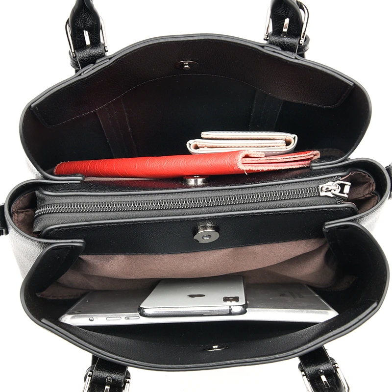 

Casual Pu Leather Large Capacity Shoulder Crossbody for Women 2020 New Luxury Handbags Women Bags Designer Ladies Messenger Bag