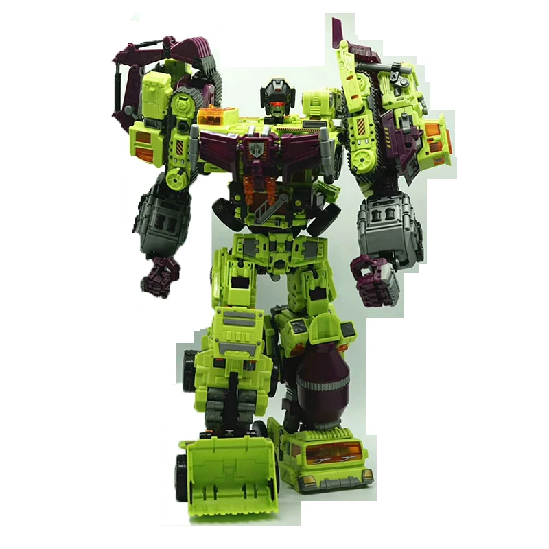 NBK робот-трансформер оверсайз девастатор TF инженерный комбайнер 6 в 1 экшн-Фигурки