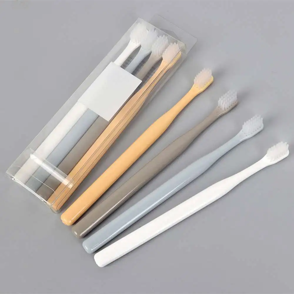 

4PCS Adult Small Head Soft Bristles Toothbrush Soft Bristles Care Box Toothbrushes Soft Dental Oral Care