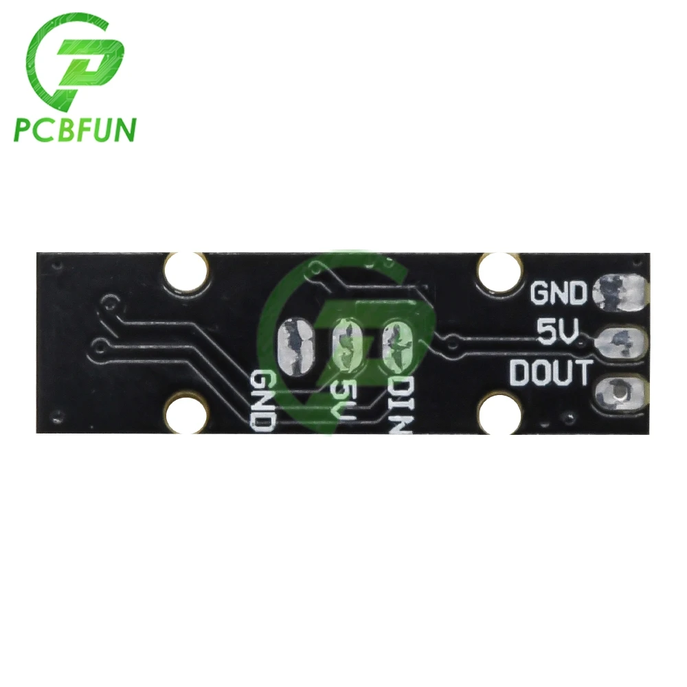 4-разрядная светодиодная плата WS2812B со встроенным полноцветным драйвером для F3