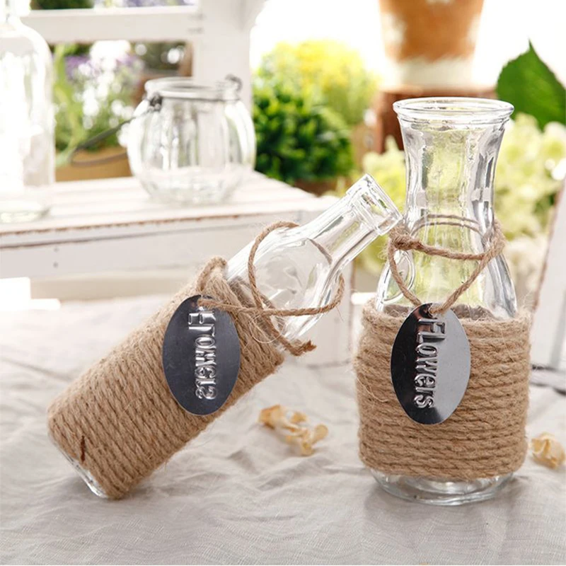 Тесьма из пенькового кружева DIY джутовая веревка лента натурального льна нить