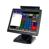 high qualiity pos system 15 inch touch terminal reliable cash register touch pos terminal for supermarket